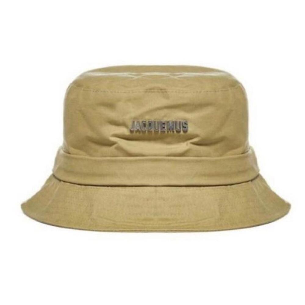 JACQUEMUS Le Bob Gadjo logo appliqued bucket hat